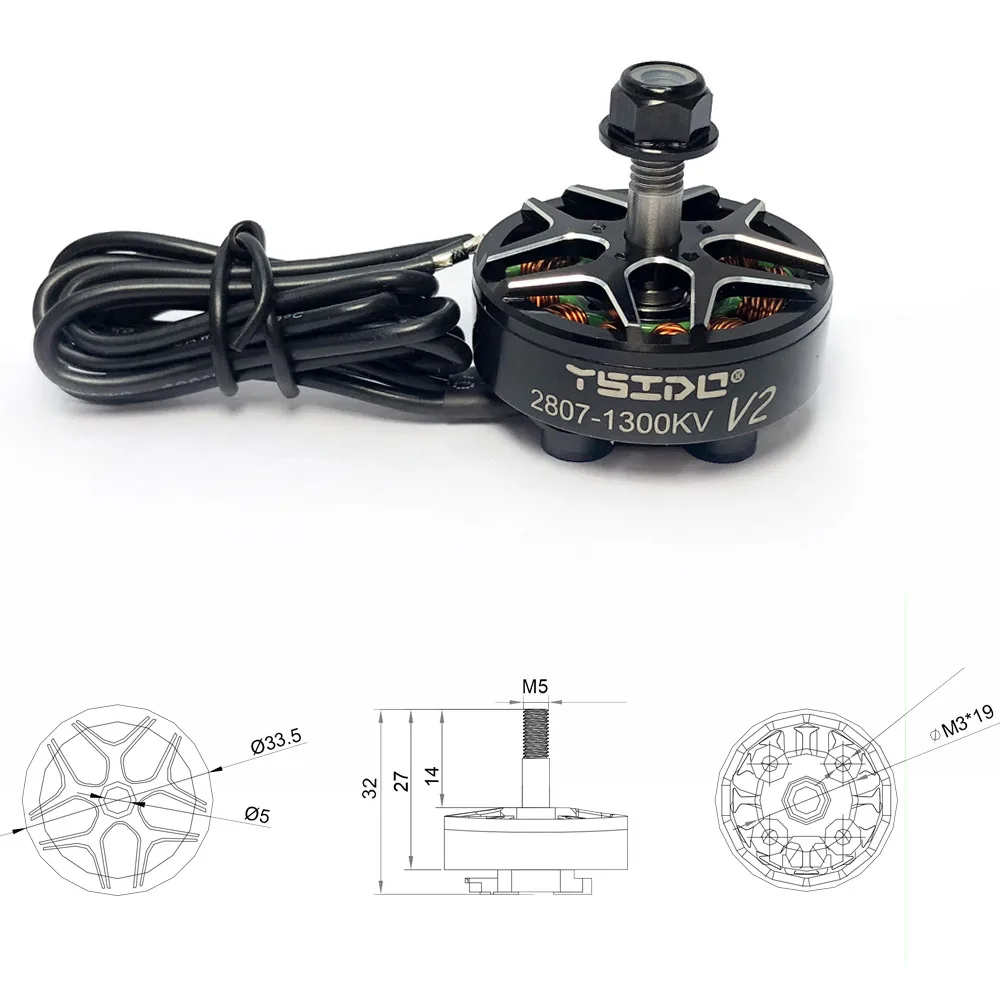 YSIDO Upgrade V2 Brushless Motor