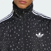 Veste de sport ample à imprimé léopard pour homme Adidas Genuine Clover JV7579 4
