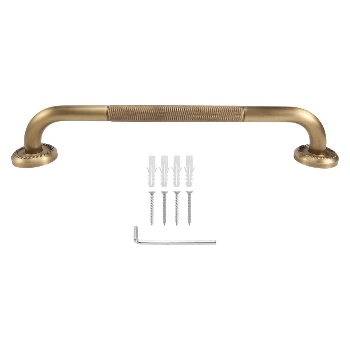 Bathtub Grab Bar Antique Brass Grab Bar Grab Rail Armrest Handle Toilet Elderly Handrail Home Safety Wall Mounted