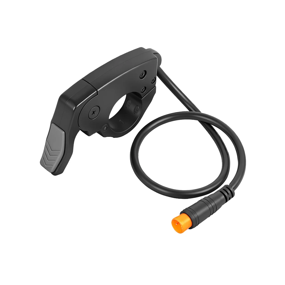Electric Bicycle & Scooter Finger Throttle Handlebar - 22mm Thumb Control, Multi-Voltage Compatibility