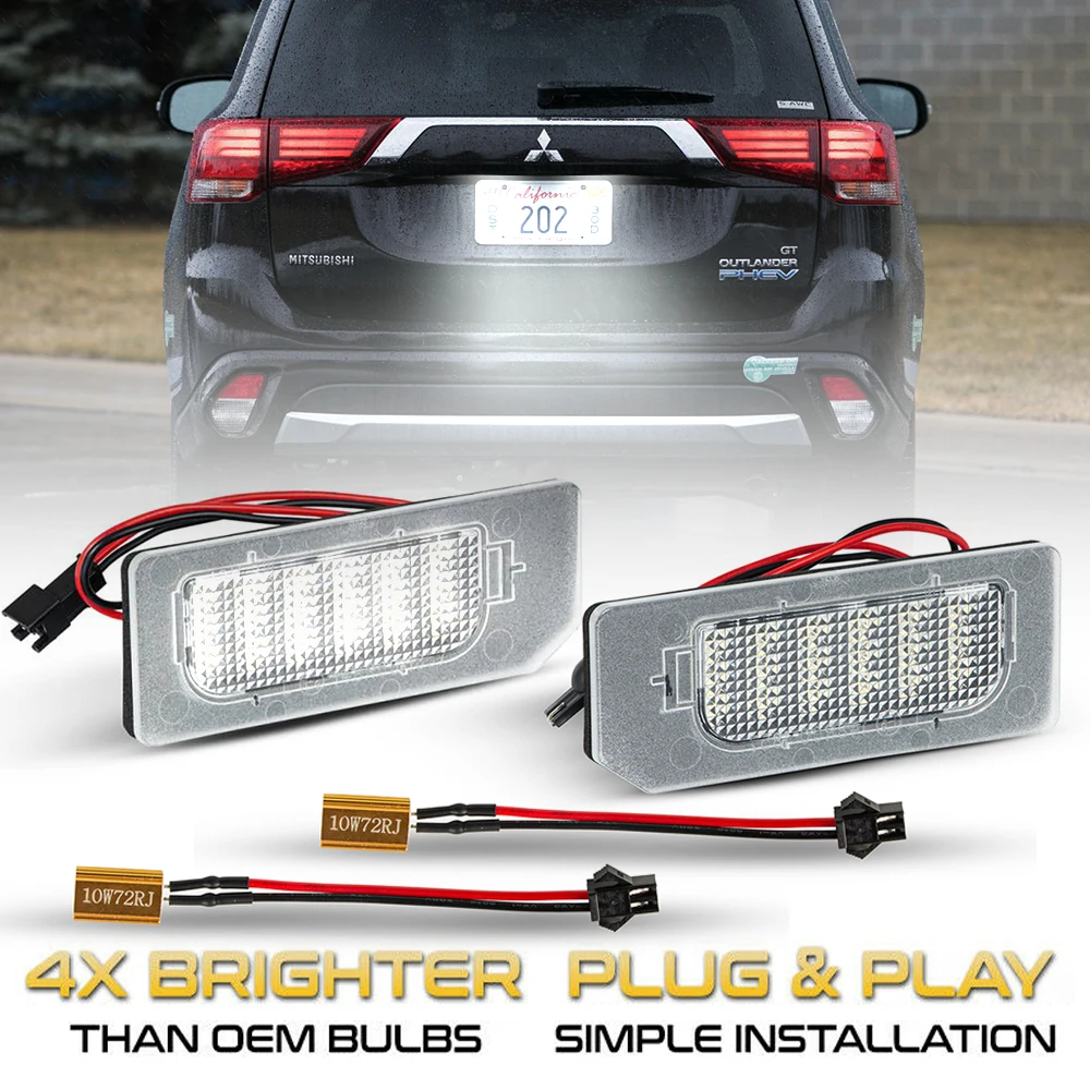 Kennzeichenleuchte Für Mitsubishi ASX Outlander Sport 2011-2020