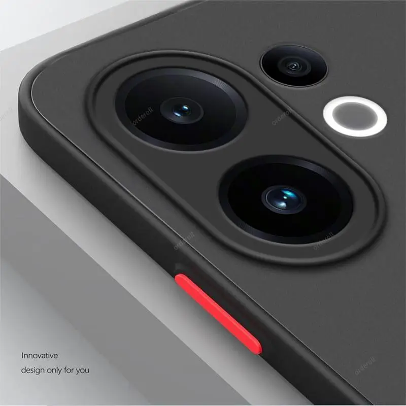 Simplicity Skin-Feel Frosted Translucent Acrylic Case - Shockproof and Anti-Fingerprint