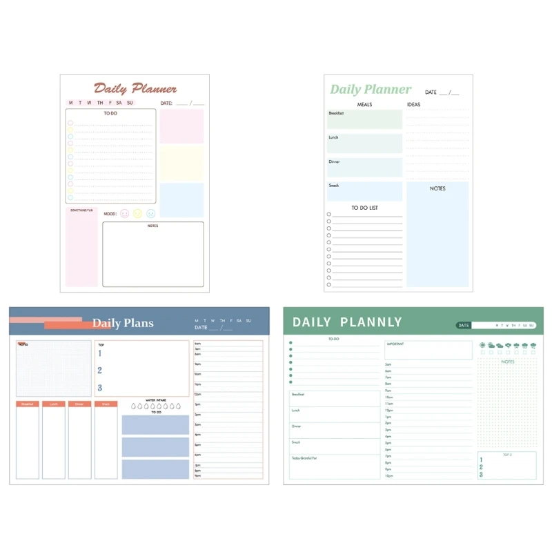 

Daily Planner Notepad Undated Planner Sheets Planner Desk Planner to Do List N58E