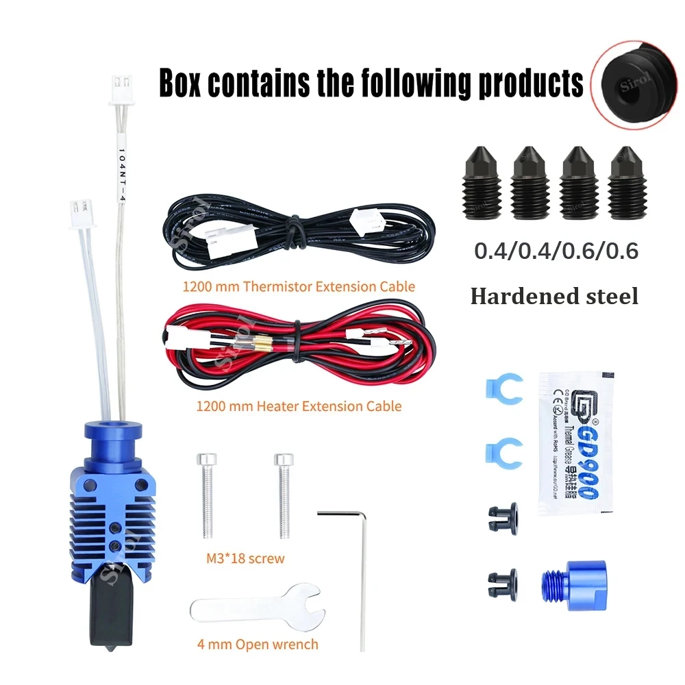 NEW Upgrade TZ E3 2.0 Hotend Kit High Speed Print Head For Ender 3