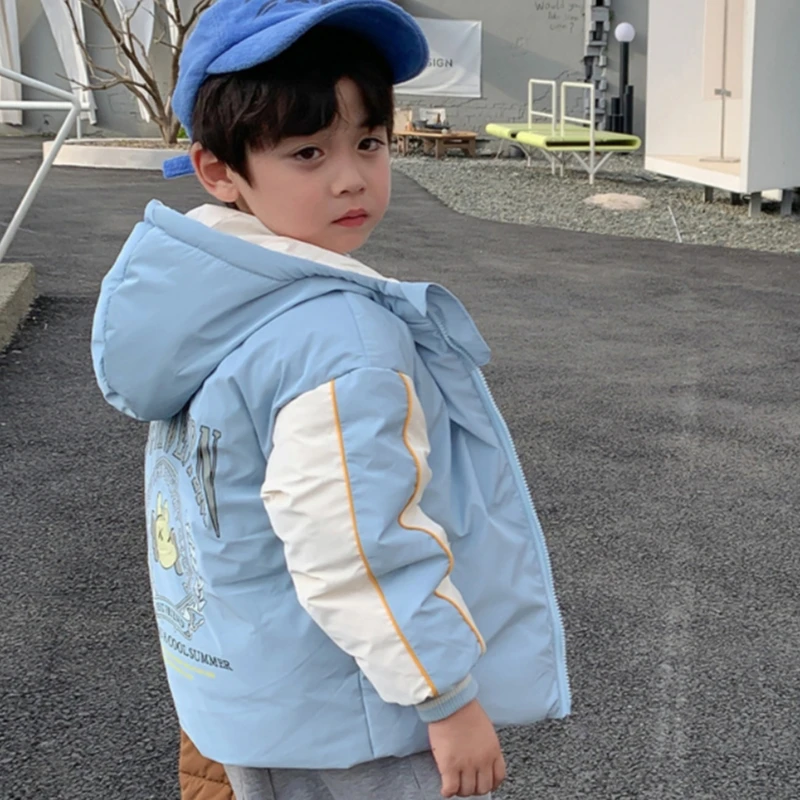 

Пуховик для девочек, хлопковая ветровка, красивый теплый утепленный комбинезон для подростков, зимняя детская одежда, 2023