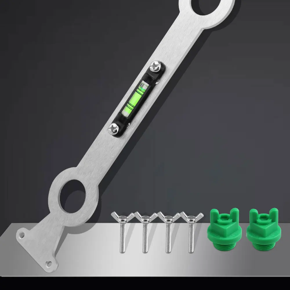 Metal Hot and Cold Water Pipe Leveler Bubble Level Indicator Durable Precision Leveling Tool for Plumbing Adjustments water pipe leveler
