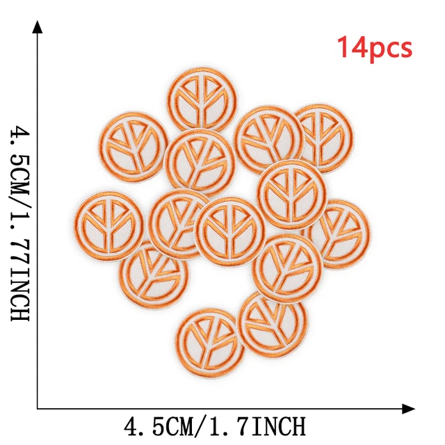 Toppe Termoadesive Ricamate Arcobaleno - Per Vestiti, Zaini E Decorazioni Fai Da Te (5x9 Cm)