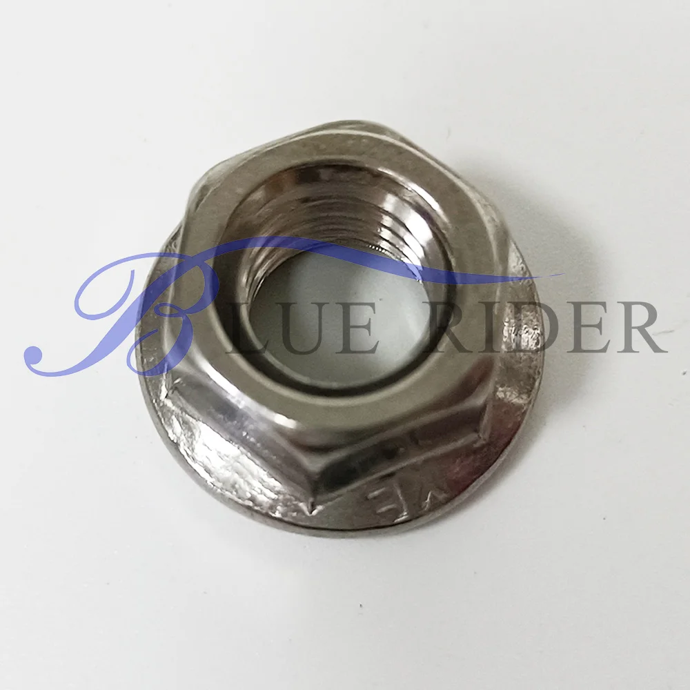 For Toyota, Nissan and Some Honda's 10mm Exhaust Studs & Serrated Nuts M10x1.25 Manifold Flange 4 Studs & 4 Nuts