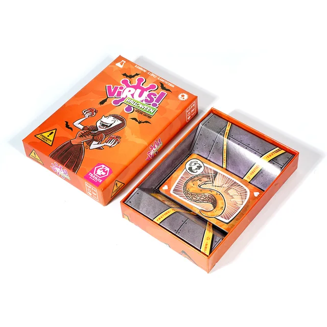 3pcs styles Cards Goliath Virus ! -Card Game The Contagiously Fun Card Game For Fun Family Party Game Halloween Christmas Gift 2