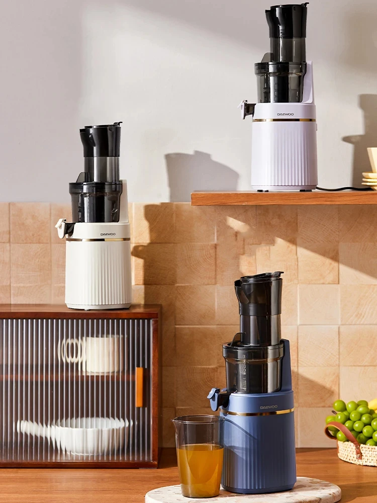 Large Caliber Juicer Residue Separation Household Low-speed Fruit Vegetable Multifunctional Juicer Commercial Electric Juicer
