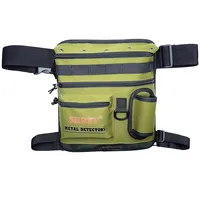 Metal Detector Pouch Bag Digger Waist Pack All Terrain Dig Pouch Garden Detecting Accessories Tools Digger Shovel Bag-green 2