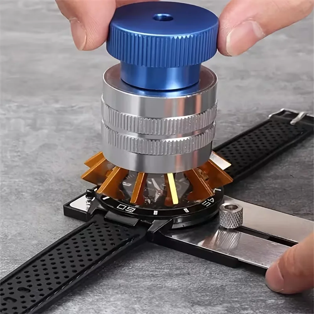Watch Crystal Replacement and Repair Tool with Adjustable Claws