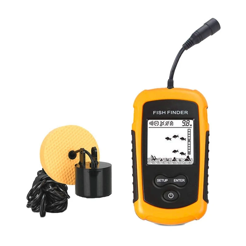 

Shoal Sonar Fish Detector Ultrasonic Wire Fish Detector Radar Detection Fishing Transducer Portable Fish Finder