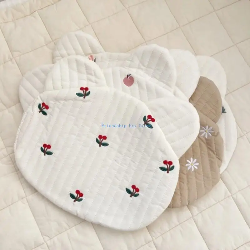 F1CB 자수 용 베개 용 용 침대용 수면 베개 지원 쿠션