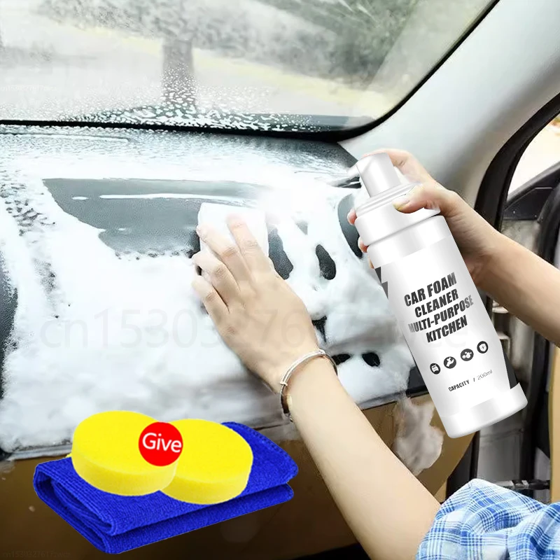 Multi-Purpose Foam Cleaner Rust Remover Cleaning Car House Seat Car Interior Accessories Home Kitchen Cleaning Foam Spray paint rust remover,rust remover spray,metal rust remover,car cleaning clay bar,rust remover converter