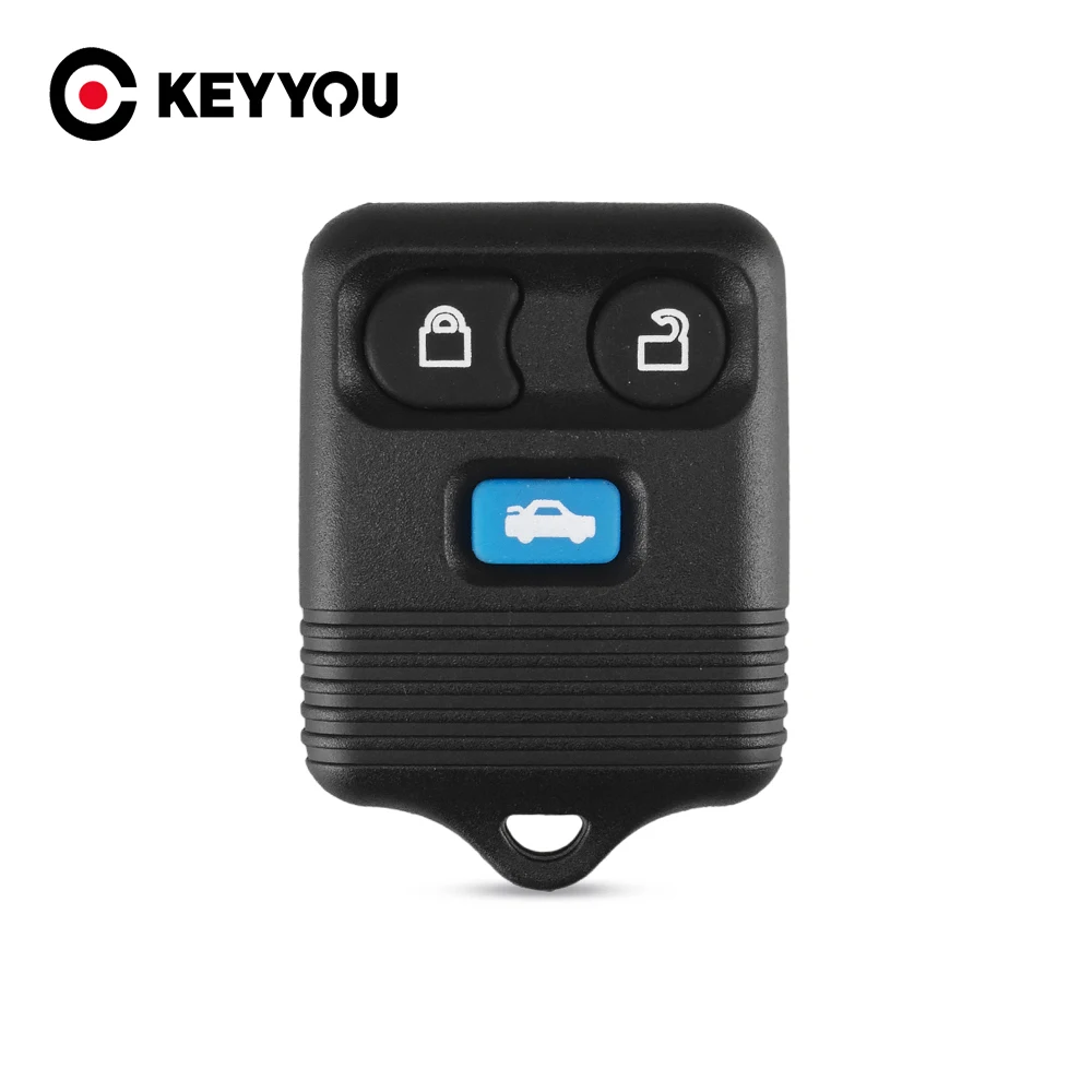 Keyyou 3 Pulsanti Sostituzione Chiave Remota Keyless Entry Fob Per Ford Transit Mk6 Connect 2000-2006 Auto Refit Chiave Auto