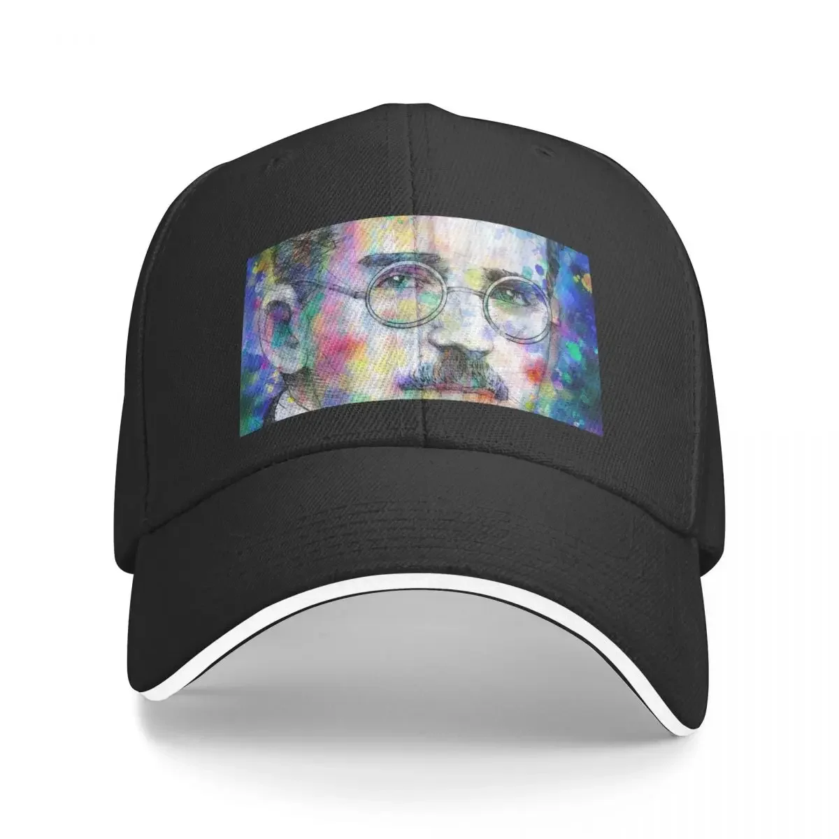 

WALTER BENJAMIN watercolor portrait .1 Baseball Cap Golf Wear Luxury Hat New In The Hat Men's Hats Women's