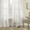 Custom Made 400CM Length Extra Long Living Room Sheer Curtain Drape 450CM High Ceiling Window Tulle Bedroom Curtain 3