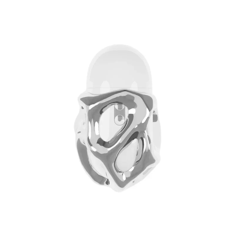 Airpods Pro Case com Design Openwork Original Liquid Mercury Cool Capa Protetora Fone de Ouvido Acessórios Y2k Decoração Presente - Image 6