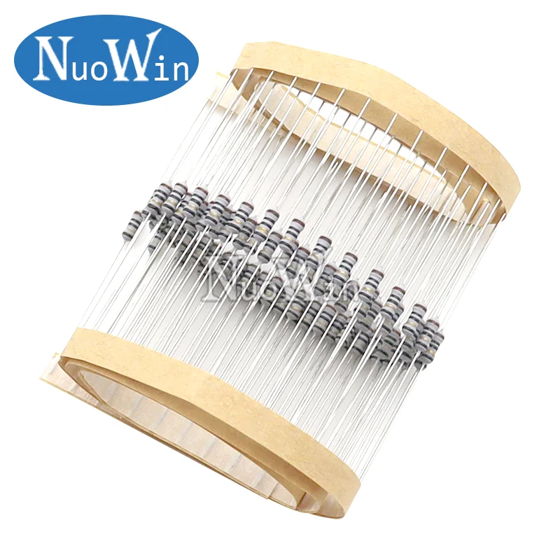 Wirewound Resistor 20pcs/lot 1/4W 0.25W 5% 0.5R 1R 2.2R 3.3R 10R 0.5 1 2.2 3.3 3.9 4.7 5.1 10 ohm