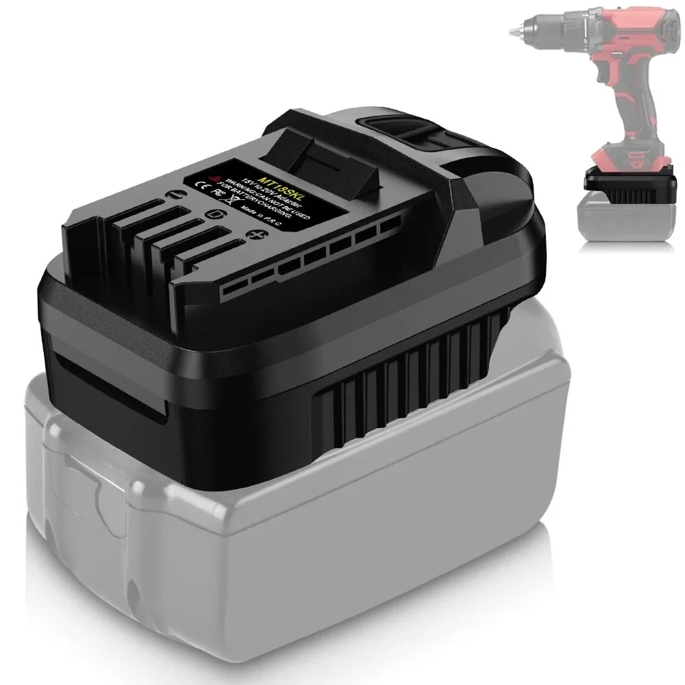 MT18SKL แบตเตอรี่อะแดปเตอร์แปลงสําหรับ Makita 18V Li-Ion แบตเตอรี่อะแดปเตอร์สําหรับ Skil 20V Li-Ion แบตเตอรี่เครื่องมือเจาะ 1