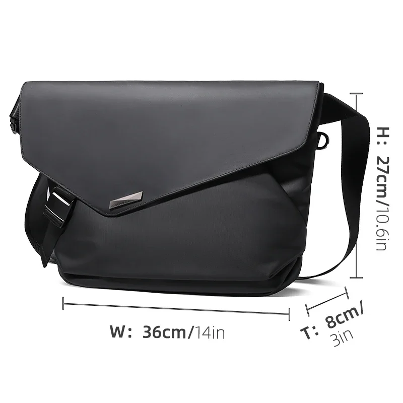 حقيبة كتف رجالية من Hk، مصممة لتوفير الحماية من ال...