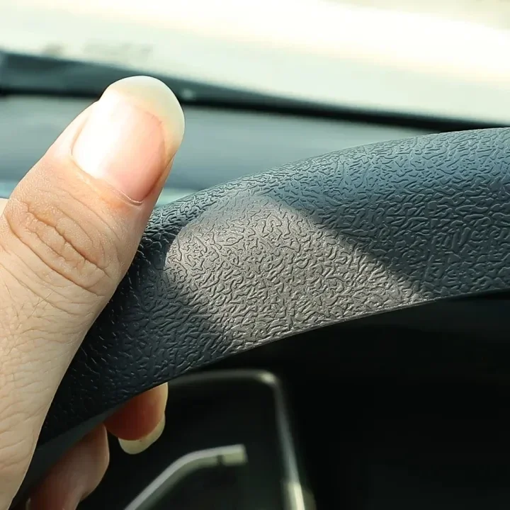 Rutsch fester Silikon lenkrads chutz, Auto lenkrads chutz abdeckung, rutsch feste elastische Stretch-Auto lenkrad abdeckung – Detail 2