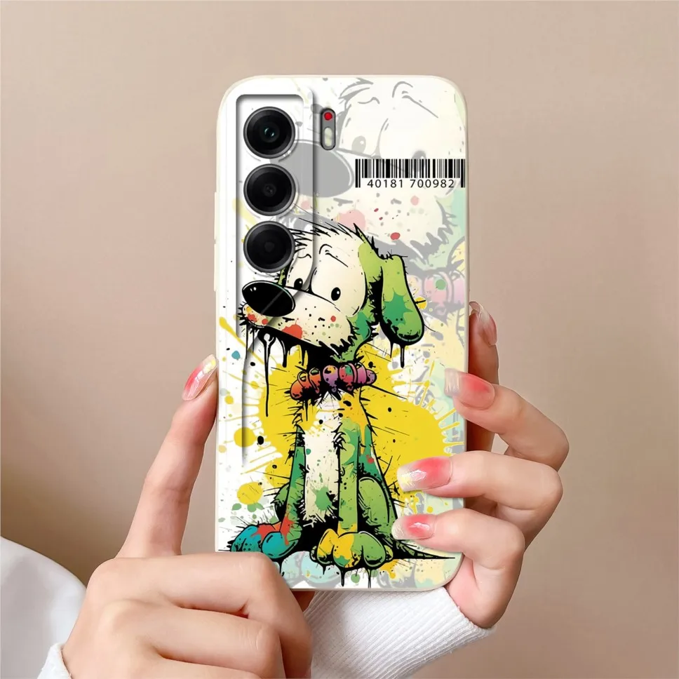 Funny Cat Silicone Soft Camera Protective Phone Case Cover