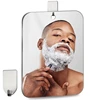 Shower Mirror Fogless For Shaving Mirror For Shower,Unbreakable Deluxe Organic Glasss Makeup Mirror 4