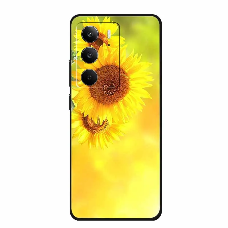 Fashion Black Silicone Soft Phone Case - Protective Back Cover