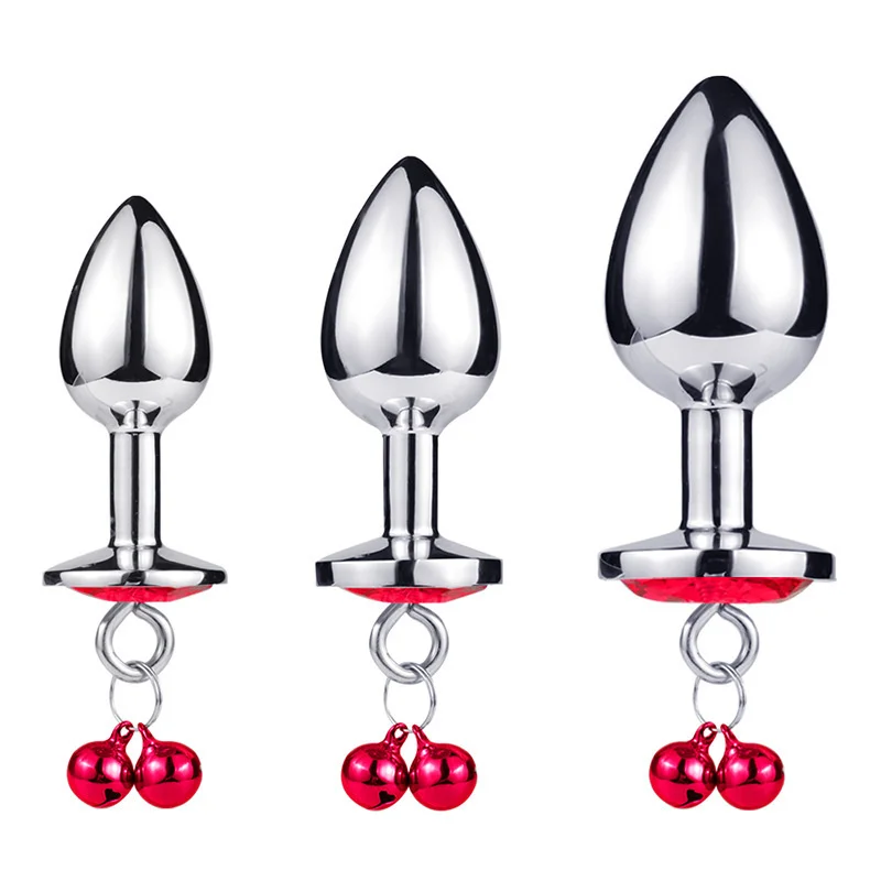 Metalowy Anal Bead Butt Plug z trakcją PU skórzany pasek pies niewolnik seks zabawka dla kobiet mężczyzn gejowska para flirtująca dorosłych_voghion.com