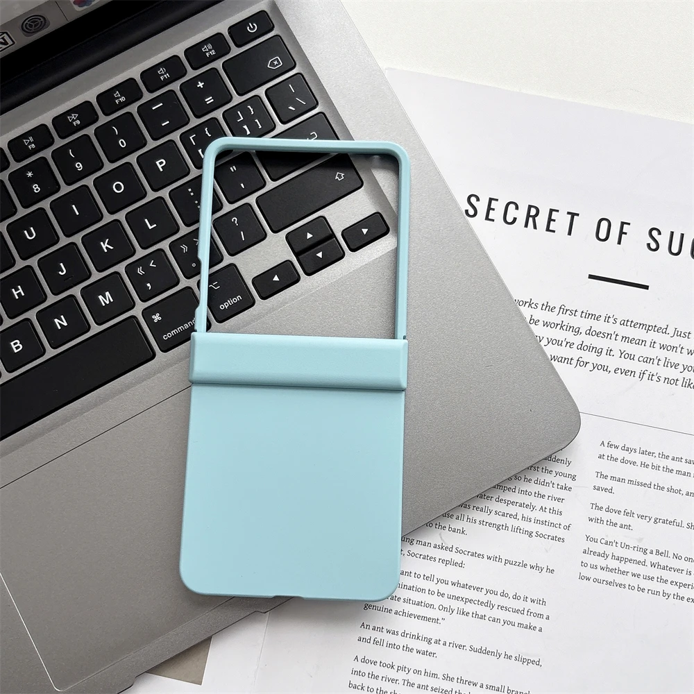 Dopamine Candy Color Matte Phone Case with Hinge Protection