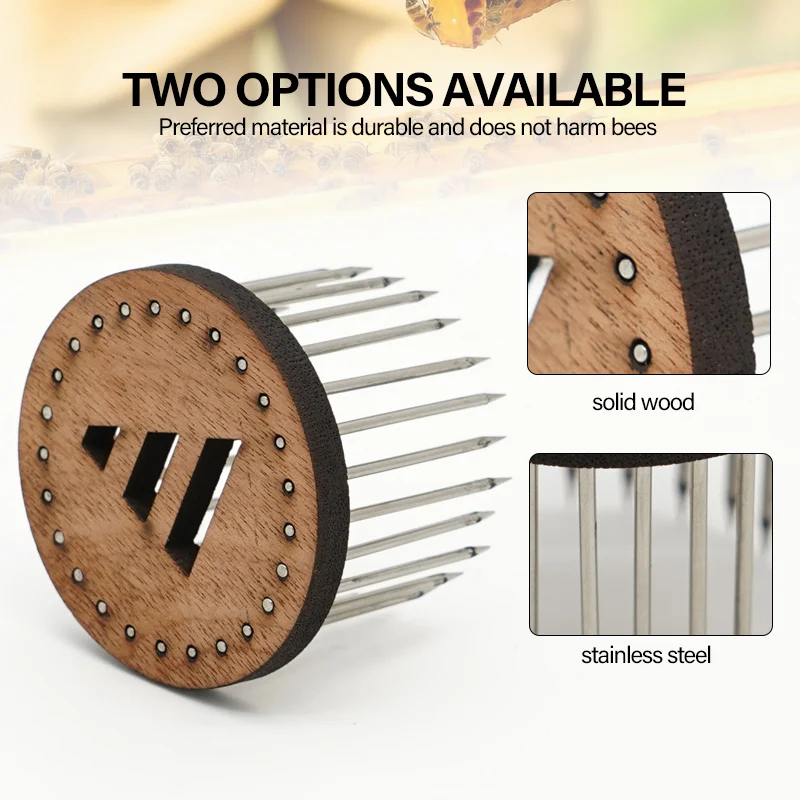 New Queen Bee Cage Stainless Steel Needle Type Catcher Isolation Room Beekeeping Equipment Beekeeper Supplies 1Pcs beekeeping tools beekeeping accessories