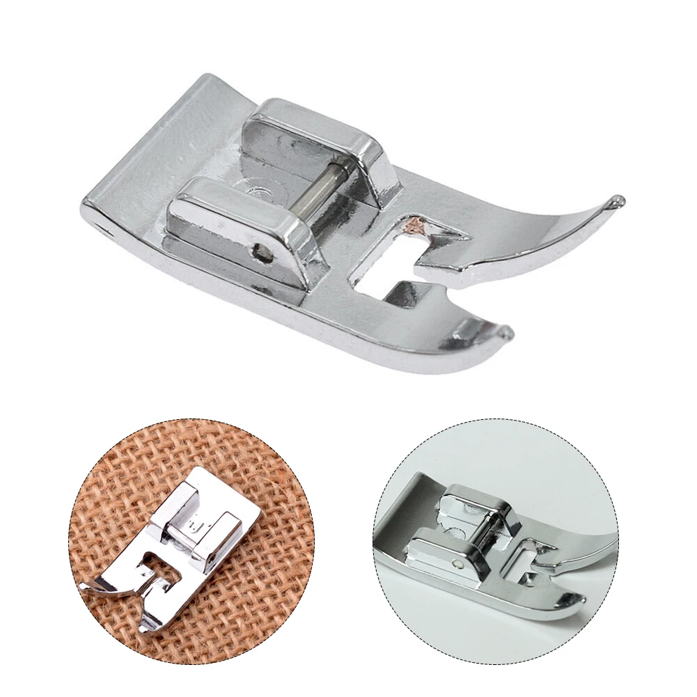 1 Pz Versatile Piedino Dentellato Snapon A Gambo Basso Per L'Uso Su Tutte Le Macchine Da Cucire Accessori Per Cucire In Pelle