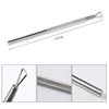 Nail Art Polish UV Gel Remover Stick Rod, Stainless Steel, Triangle, Dead Skin, Cuticle Pusher, Cleaner, Grinding Manicure Tools 6