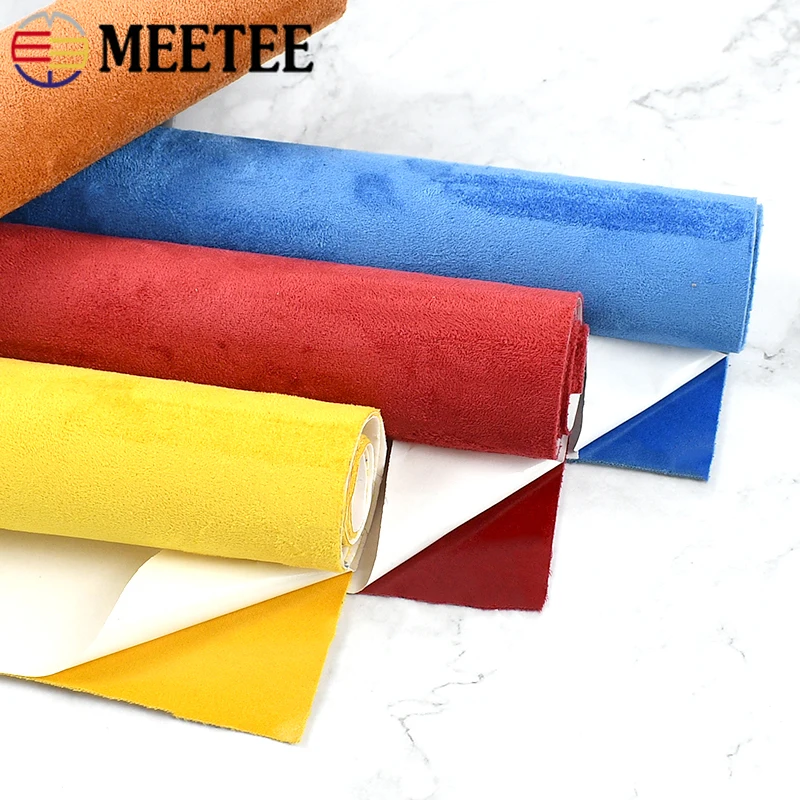 Versatile Self-Adhesive Suede Fabric Patches