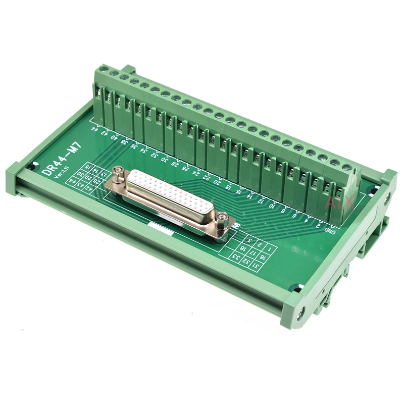 bloco adapter pcb board d sub 44pin connector 02
