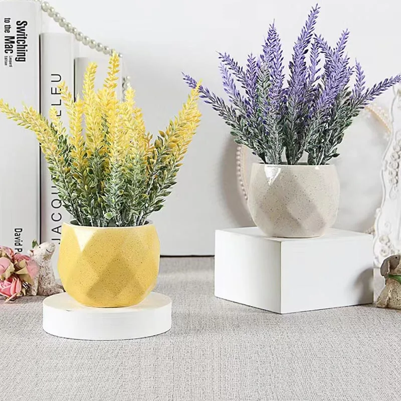 Natural Dried Flowers Flocked Lavender Bundle Plants Wedding Bridle Bouquet  Room Indoor Home Kitchen Office Table Decoration - AliExpress
