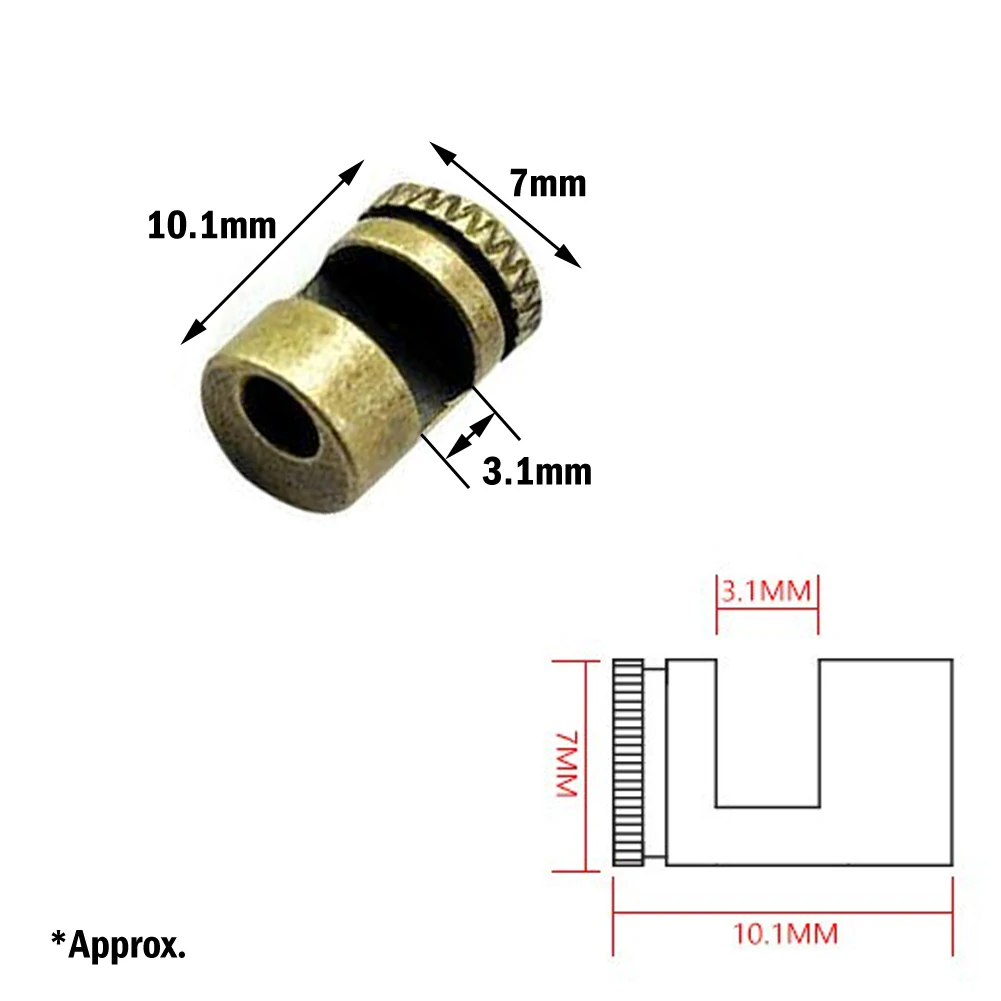3PCS 110 Thumb Stud Push Cutter Button 416 Stainless Steel 110 Screw Pusher Screw Replacement Outdoor&Camping Tool Accessories