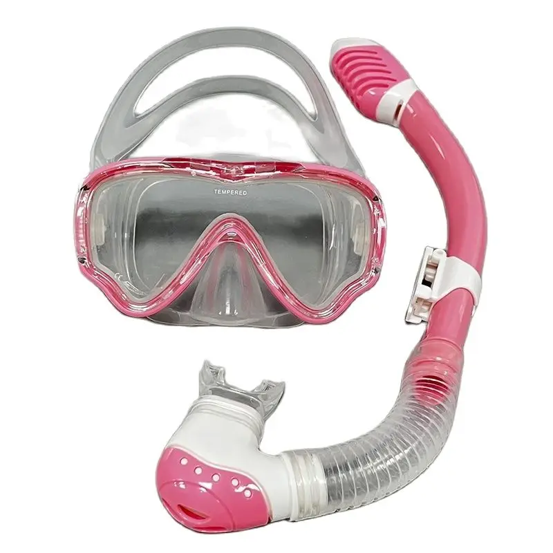 Professional Snorkel Diving Mask and Snorkels Goggles Glasses Diving Swimming Tube Set Snorkel Child Unisex snorkeling diving mask diving mask diving goggles snorkel set