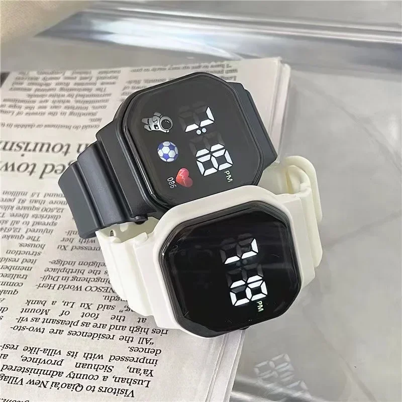 Kids Watch LED Electronic Watch Fashion Sports Watches for Children Waterproof Teen Boys Girls Lightweight Wrist Watches led electronic watch electronic watch sports watch