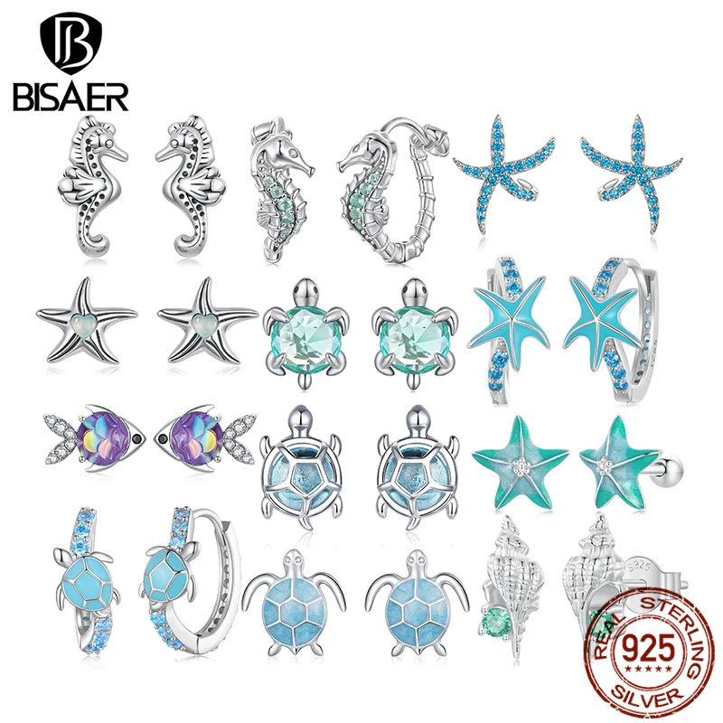 2311136-762c79.png Sab93460b347a48b5990c80ec6e9f6462U 925 Sterling Silver Cute Starfish Turtle Earrings for Teens, Dainty Lightweight Hypoallergenic Studs Ocean Beach Jewelry Mallzona