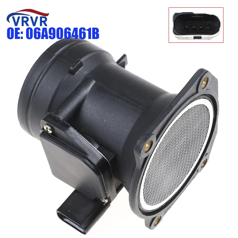 

06A906461B Air Flow Sensor 8ET009142-261 For Audi A3 A4 Q5 VW Bora Golf New Beetle Passat Polo Transporter Skoda Seat 1.6 1.8