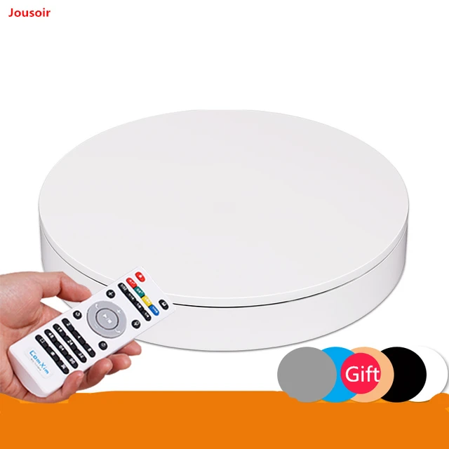 Rechargeable Turntable Remote Control  Electric Rotating Display Stand  3in1 - 3in1 - Aliexpress