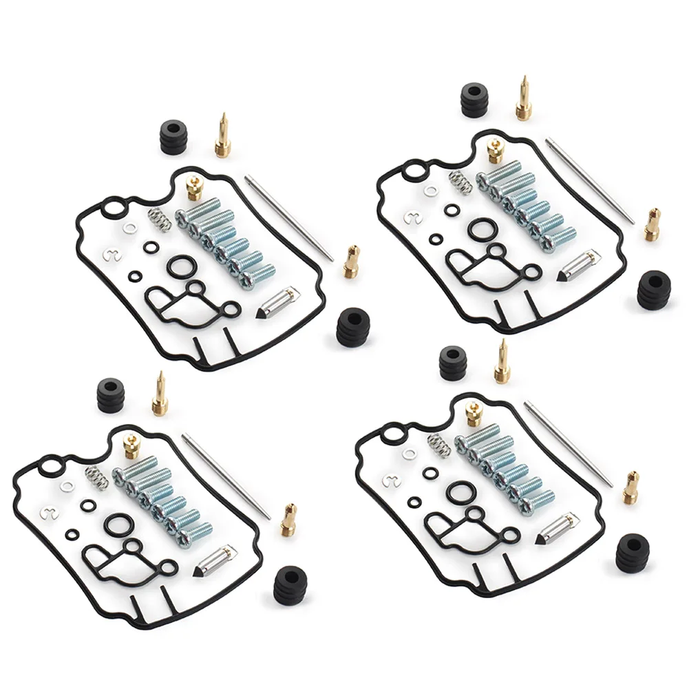 

Motorcycle Carb Carburetor Rebuild Kits 4Sets For Yamaha FZR600R FZR 600R 1989–1999