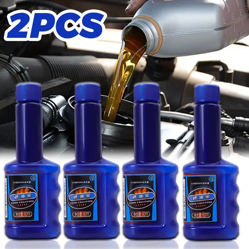 60ml Fuel Treasure Car Diesel Gasoline Additive Auto Fuel System Carbon Removal Cleaning Agent Gasoline Injector Cleaner