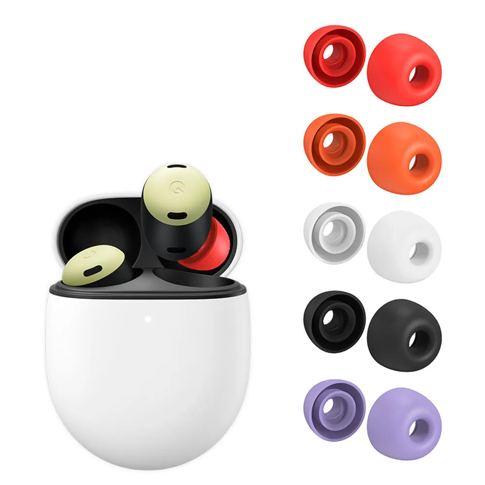 10PCS Silicone Earbuds Tips for Google Pixel Buds Pro Wireless Earphone