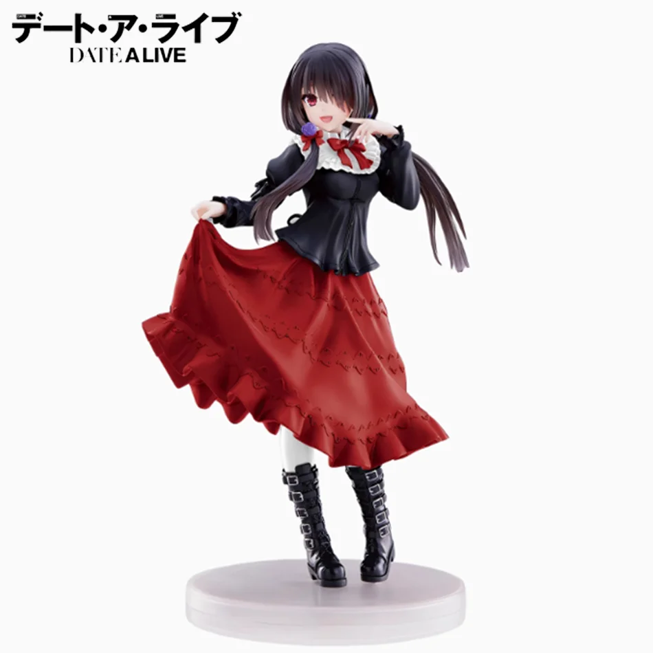 Anime Date A Live Tokisaki Kurumi Statua 25 Cm – Bunny Girl In PVC Seduta – Figura Da Collezione Per Fans - 5