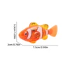Children's electronic simulation toy fish, which can swim while taking a bath or playing in water, emits light and sways 2