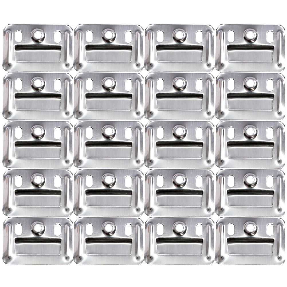 

Flush Mount Picture Hanger Wall Buckle Heavy Duty Clothes Rack Integrated Panel Clamp